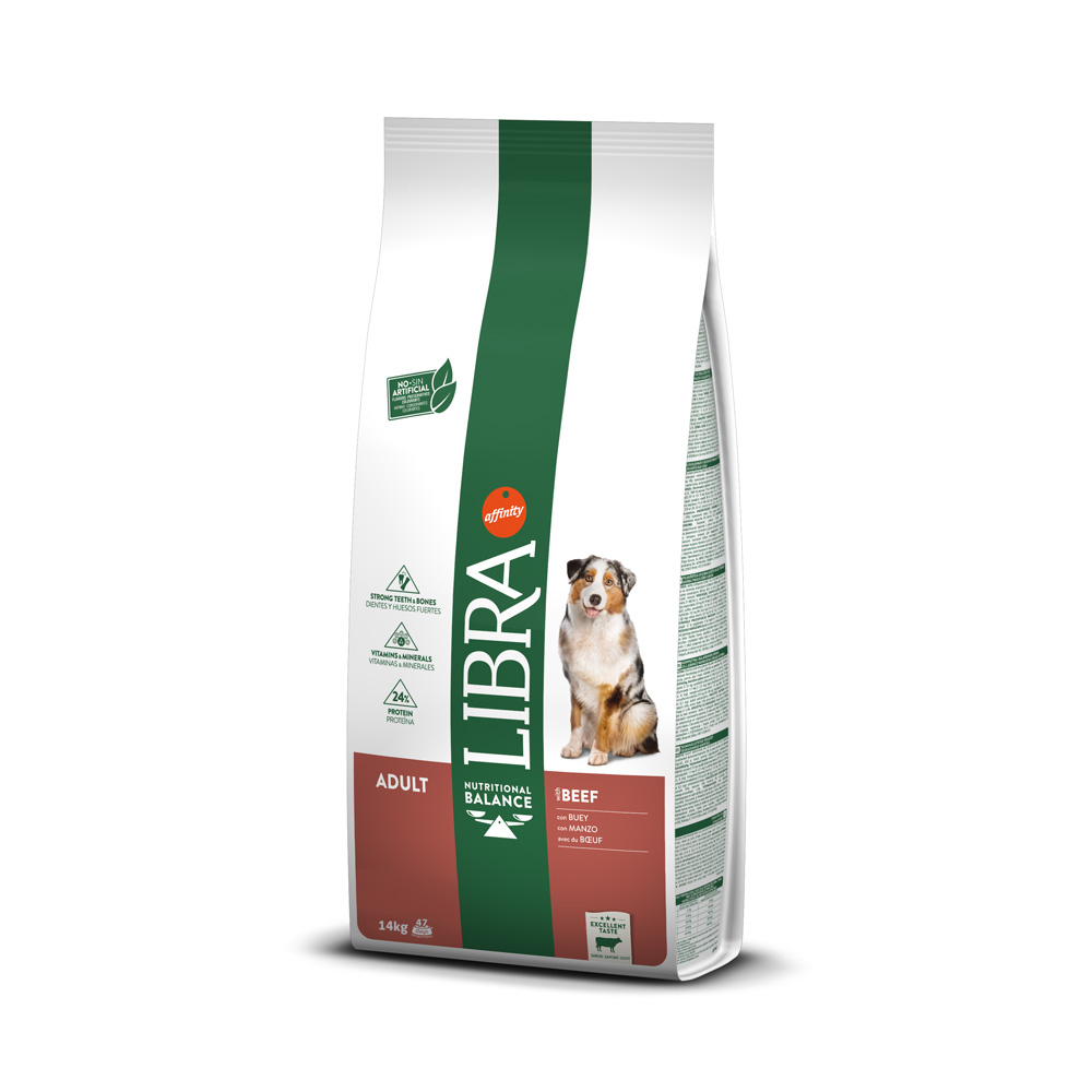 Libra Trockenfutter zum Sonderpreis! - Adult Rind 2 x 14 kg Libra Trockenfutter zum Sonderpreis! - Adult Rind 2 x 14 kg von Affinity Libra