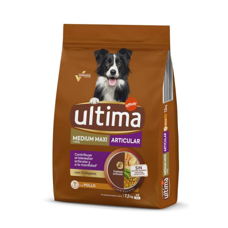 1,5 kg gratis! 7,5 kg Ultima Trockenfutter - Golden & Labrador Retriever Huhn von Affinity Ultima