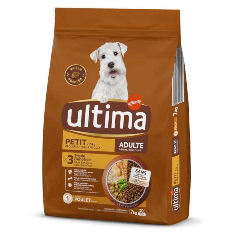 1 kg gratis! 7 kg Ultima Adult - Mini Huhn von Affinity Ultima