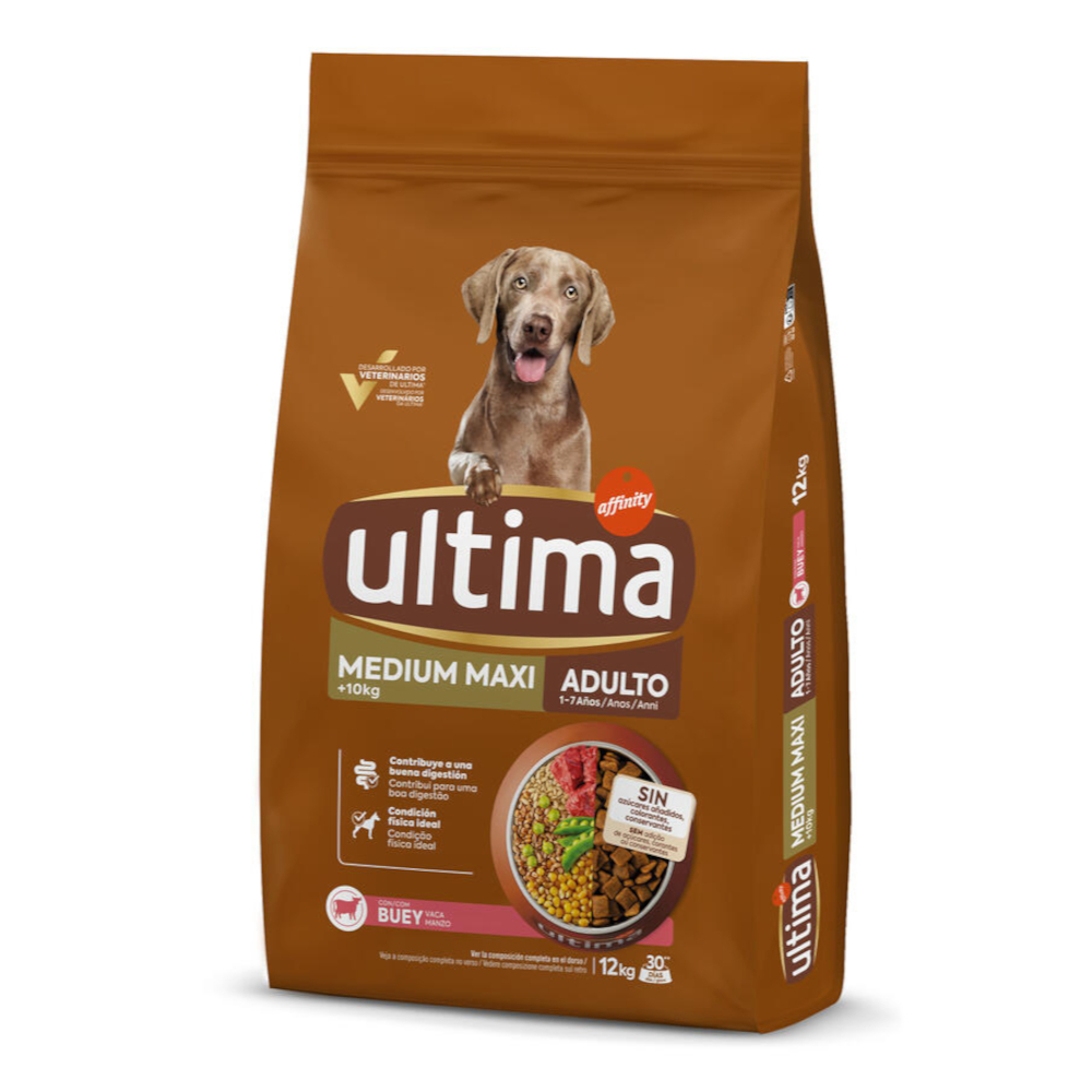 2 kg gratis! 12 kg Ultima Medium/Maxi - Junior Huhn 2 kg gratis! 12 kg Ultima Medium/Maxi - Junior Huhn von Affinity Ultima