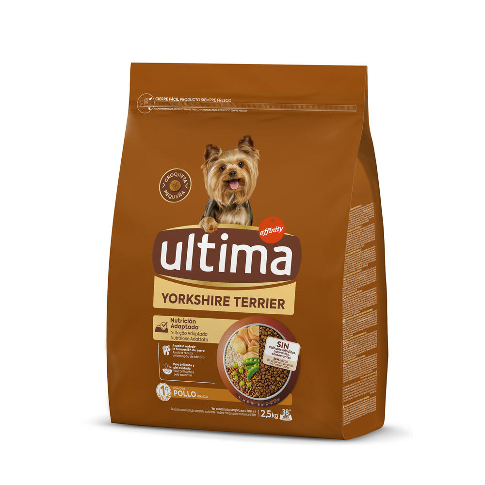 2 x Ultima Trockenfutter für Hunde zum Sonderpreis! - Yorkshire Terrier Huhn (2 x 2,5 kg) von Affinity Ultima