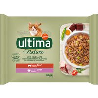 Sparpaket Ultima Cat Nature 12 x 85 g - Rind & Truthahn von Affinity Ultima