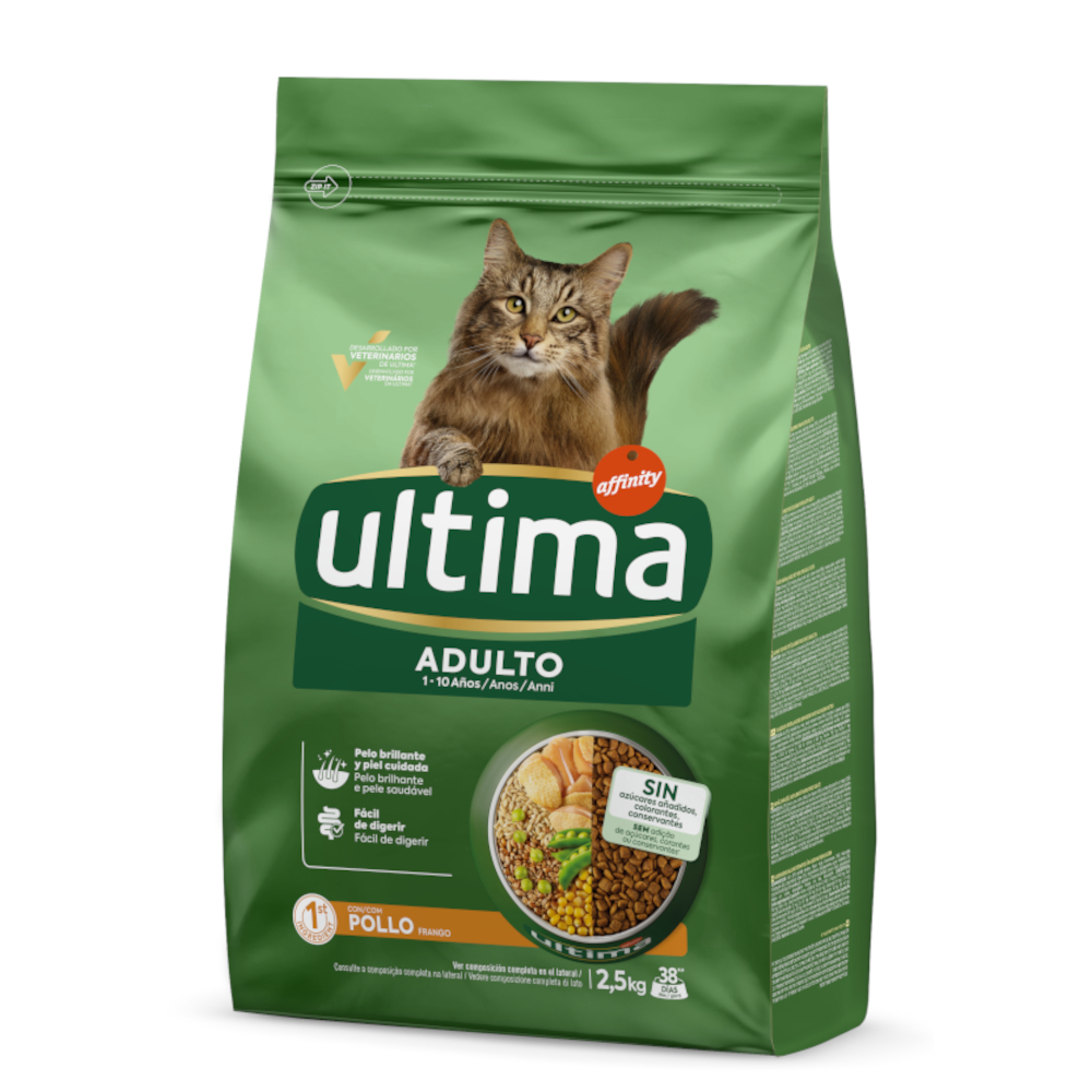 Ultima Cat Adult Huhn - Sparpaket: 2 x 2,5 kg von Affinity Ultima