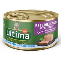 Ultima Cat Fit & Delicious Sterilized 24 x 85 g - Meeresfisch von Affinity Ultima