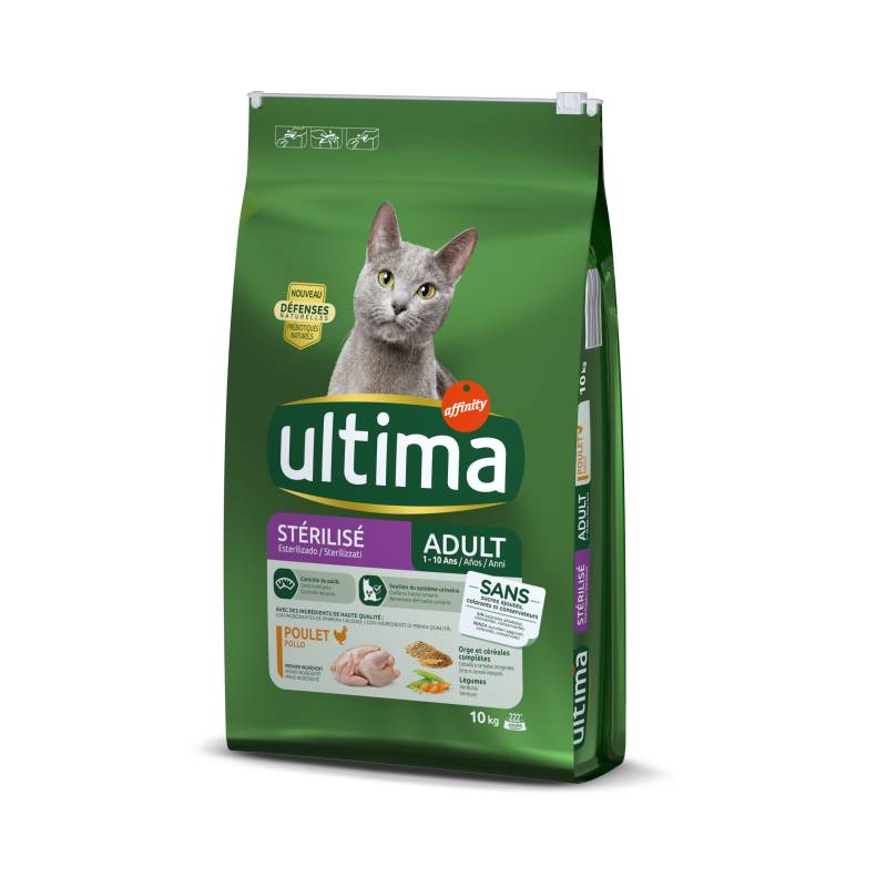 Ultima Cat Sterilized Adult Huhn - Sparpaket: 2 x 10 kg von Affinity Ultima