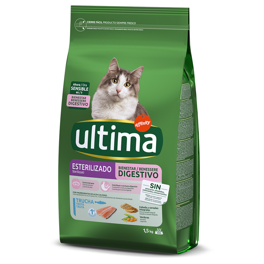 Ultima Cat Sterilized Sensible Forelle - 1,5 kg Ultima Cat Sterilized Sensible Forelle - 1,5 kg von Affinity Ultima