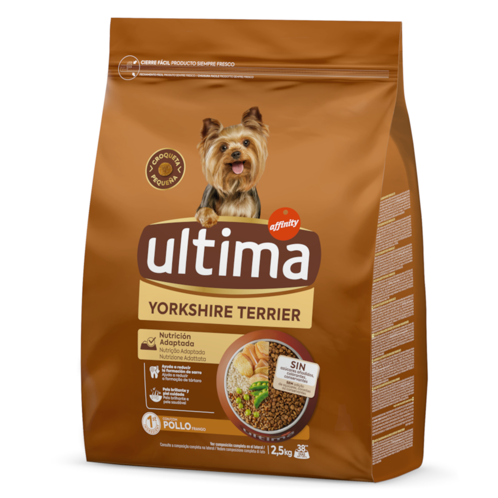 Ultima Dog Yorkshire Terrier Huhn - Sparpaket: 2 x 2,5 kg Ultima Dog Yorkshire Terrier Huhn - Sparpaket: 2 x 2,5 kg von Affinity Ultima