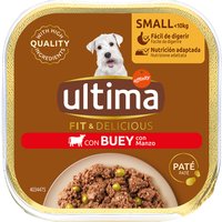 Ultima Fit & Delicious Paté Mini Hund 22 x 150 g - Rind von Affinity Ultima