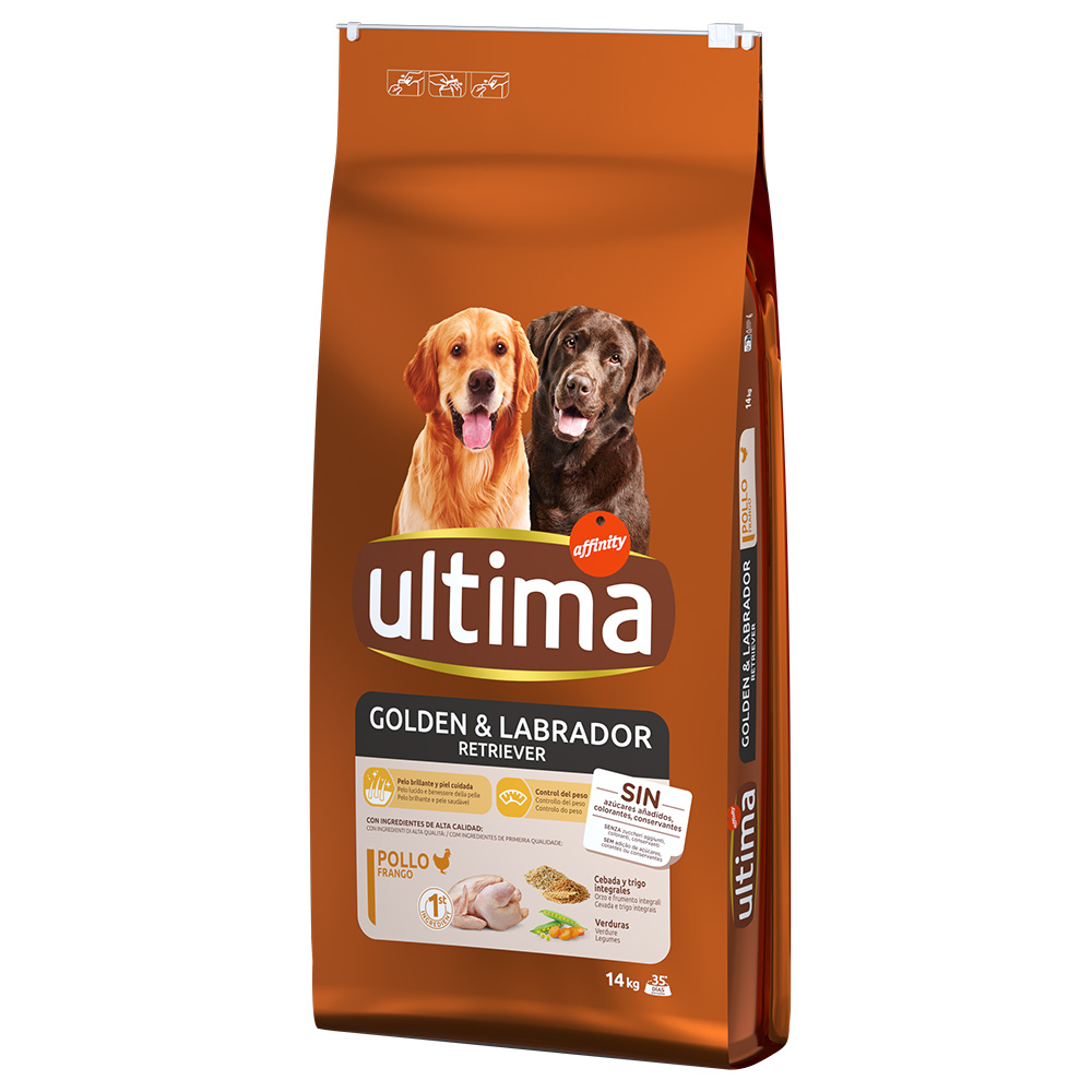 Ultima Hund Golden & Labrador Retriever Huhn - 14 kg Ultima Hund Golden & Labrador Retriever Huhn - 14 kg von Affinity Ultima