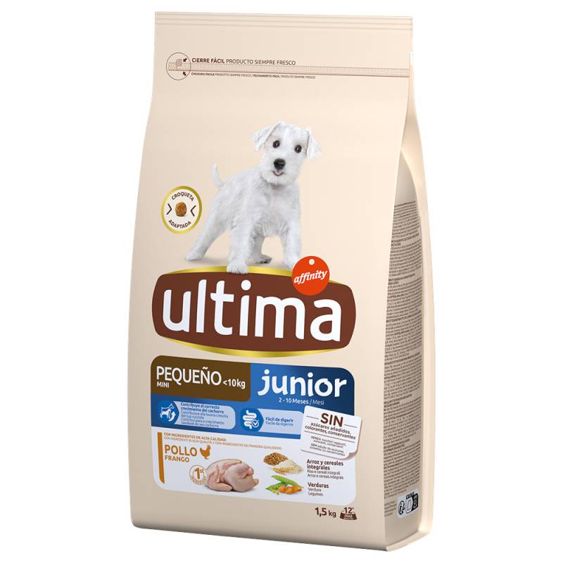 Ultima Hund Mini Junior - Sparpaket: 3 x 1,5 kg von Affinity Ultima