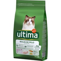 Ultima Katze Hairball Truthahn & Reis - 4,5 kg (3 x 1,5 kg) von Affinity Ultima