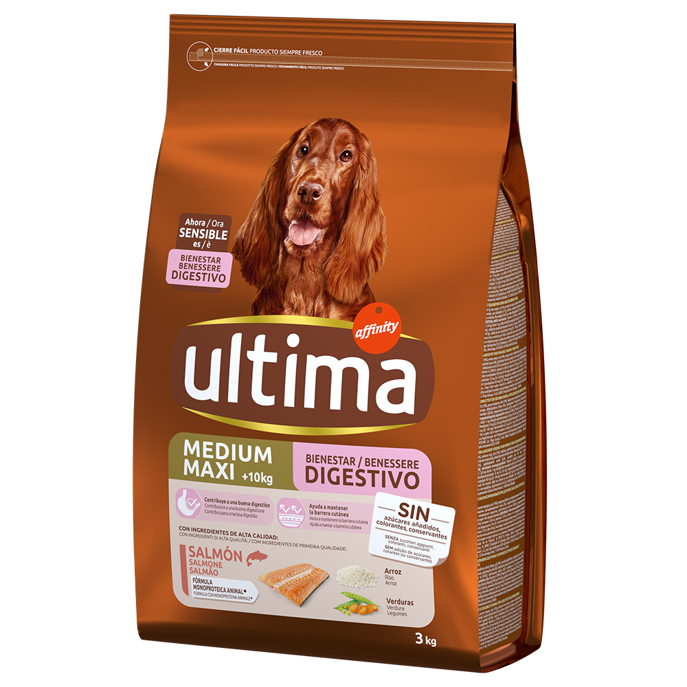 Ultima Medium / Maxi Sensitive Lachs - 3 kg Ultima Medium / Maxi Sensitive Lachs - 3 kg von Affinity Ultima