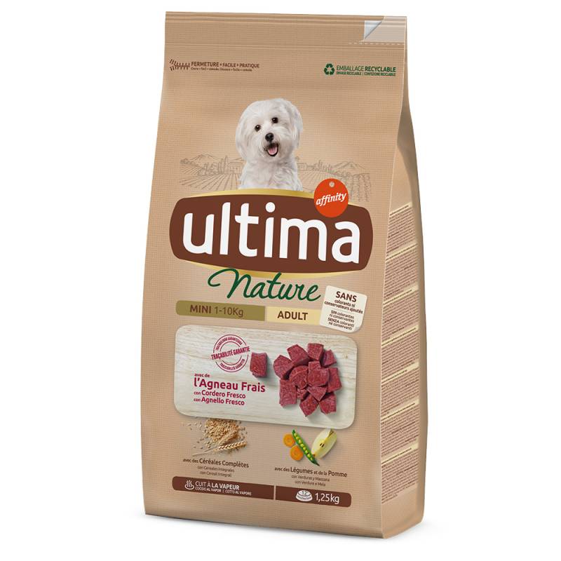 Ultima Nature Mini Adult Lamm - Sparpaket: 3 x 1,25 kg von Affinity Ultima