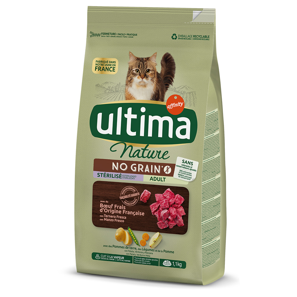 Ultima Nature No Grain Sterilized Rind - Sparpaket: 4 x 1,1 kg Ultima Nature No Grain Sterilized Rind - Sparpaket: 4 x 1,1 kg von Affinity Ultima