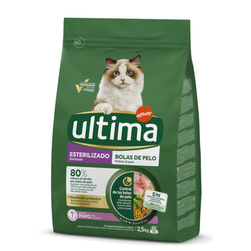 Ultima Sterilized Hairball Truthahn - Sparpaket: 2 x 2,5 kg von Affinity Ultima