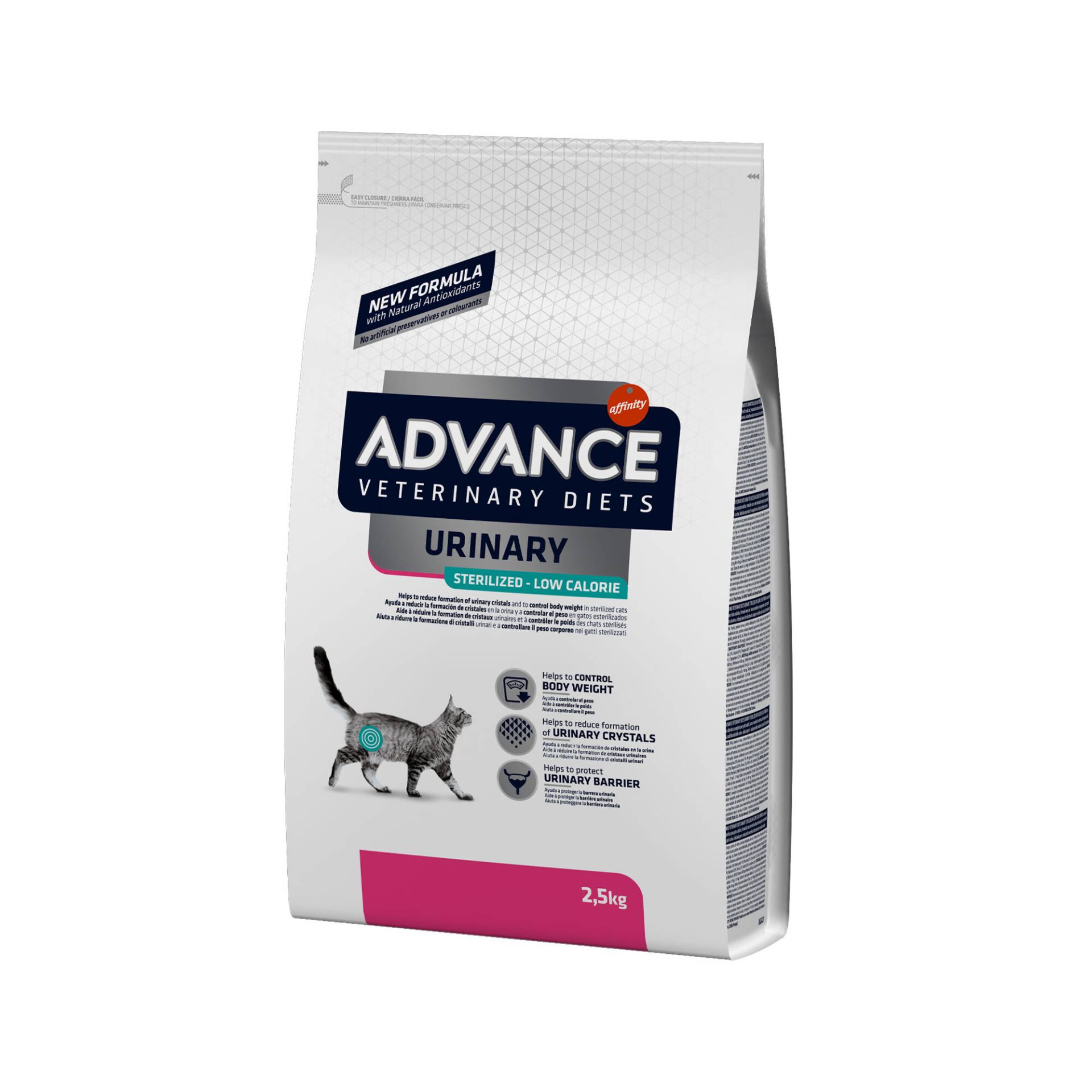 Affinity Advance Vet. Diets Urinary Sterilized Low Calorie Katze - 2,5 kg von Affinity