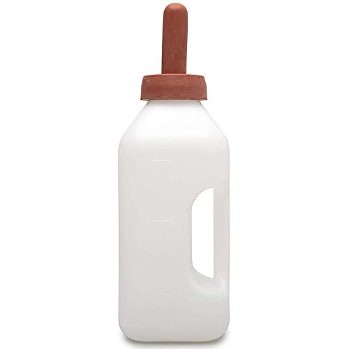 Aflytep Waden Flasche mit und Aufsteckbarem Nippel 2 Quart zum Stillen Von Baby KüHen von Aflytep