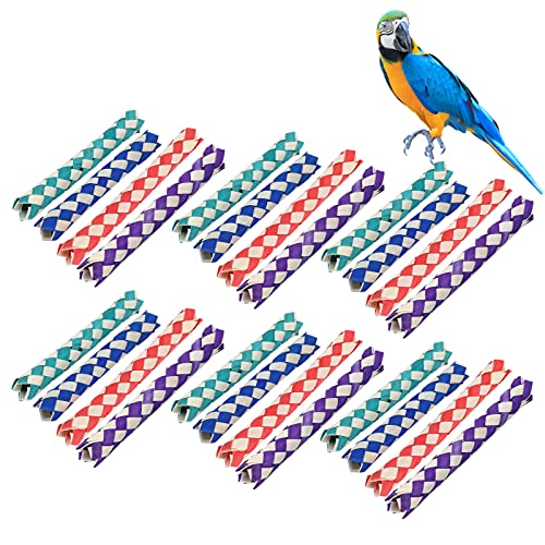 24 Stück Fingerfallen, Kauspielzeug für Vögel und Papageien, chinesische Bambusfallen, DIY-Spielzeug für Geburtstagspartys, Piñata-Füller, Goodie-Bag-Füller 24 Stück Fingerfallen, Kauspielzeug für Vögel und Papageien, chinesische Bambusfallen, DIY-Spielzeug für Geburtstagspartys, Piñata-Füller, Goodie-Bag-Füller von Agatige
