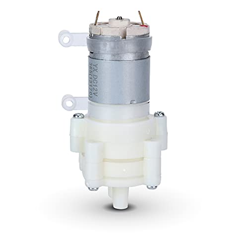 Agatige 365-Dc-Mini-Wasserpumpenmaschine, 6-12 V-Aquarienmembran-Wasserpumpe, Mini-Zahnradpumpenwerkzeug für Fischtanks von Agatige