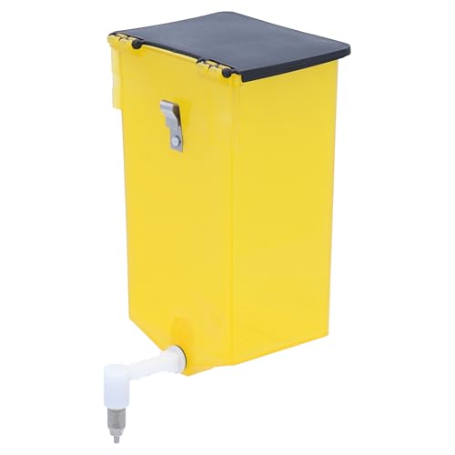 Agrarflora Kleintiertränke 1 Liter - Kaninchentränke mit Halterklammer - Nagertränke mit Klappdeckel - Kükentränke mit Tränkenippel - Nippeltränke für Kaninchen, Küken und Kleintiere Agrarflora Kleintiertränke 1 Liter - Kaninchentränke mit Halterklammer - Nagertränke mit Klappdeckel - Kükentränke mit Tränkenippel - Nippeltränke für Kaninchen, Küken und Kleintiere von Agrarflora