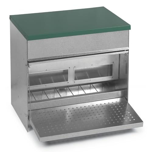 Agrarzone Hühner Futterautomat mit Trittplatte 20 kg - Rattensicherer Hühnerfutter Automat - Futterspender Hühner reduziert Futterverschwendung - Futtertrog Hühner & Geflügel Agrarzone Hühner Futterautomat mit Trittplatte 20 kg - Rattensicherer Hühnerfutter Automat - Futterspender Hühner reduziert Futterverschwendung - Futtertrog Hühner & Geflügel von Agrarzone