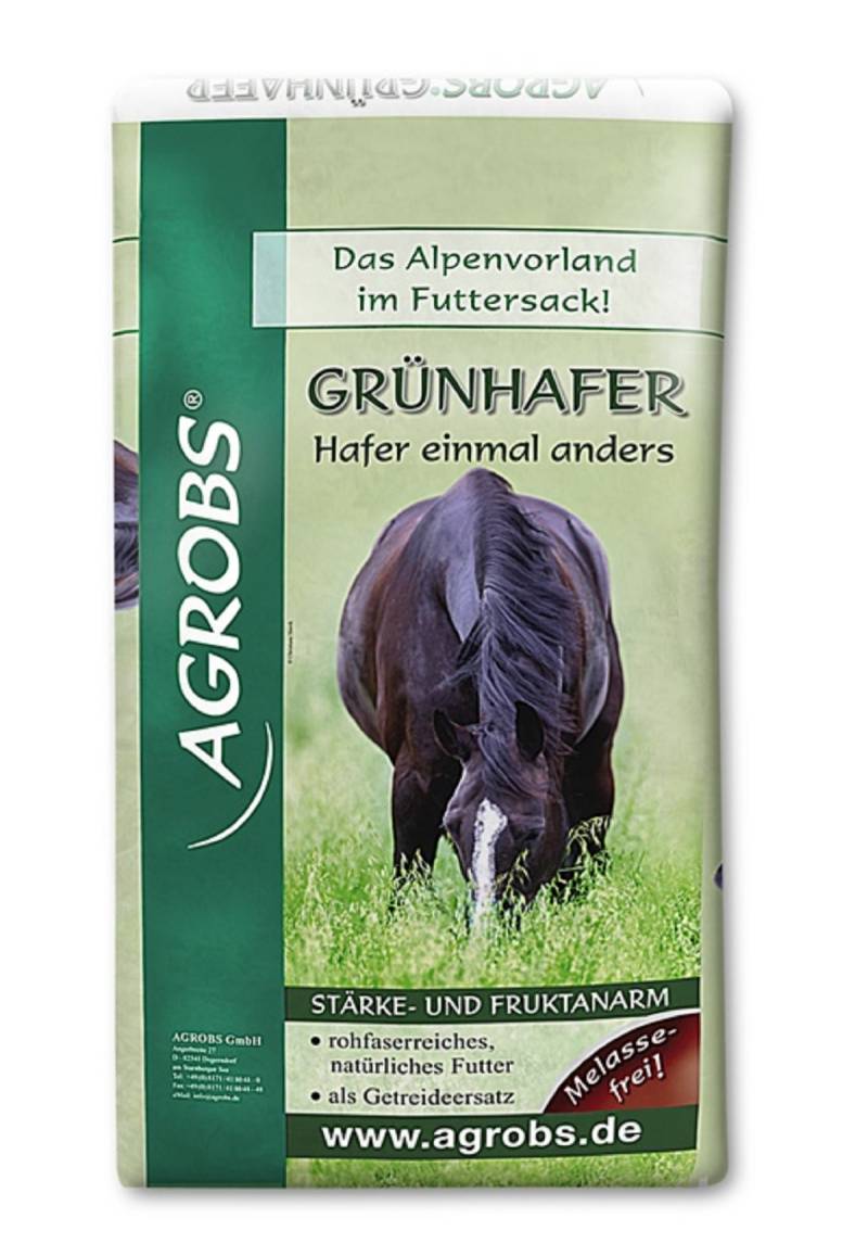 Agrobs Grünhafer Ballen 15kg Niedriger Stärkegehalt Agrobs Grünhafer Ballen 15kg Niedriger Stärkegehalt von Agrobs