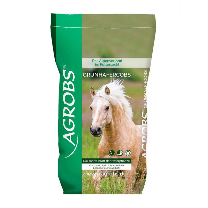 Agrobs Grünhafercobs 42 x 20 kg Palette Ideal für magen- & stoffwechselempfindliche Pferde Agrobs Grünhafercobs 42 x 20 kg Palette Ideal für magen- & stoffwechselempfindliche Pferde von Agrobs