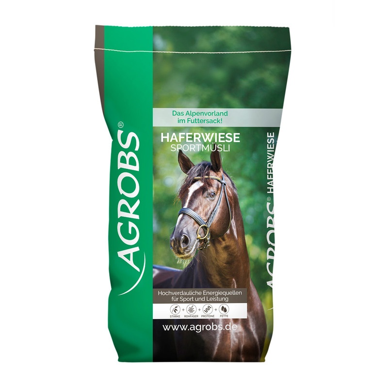 Agrobs Haferwiese Sportmüsli 15kg pferdegerecht Leistung füttern Agrobs Haferwiese Sportmüsli 15kg pferdegerecht Leistung füttern von Agrobs