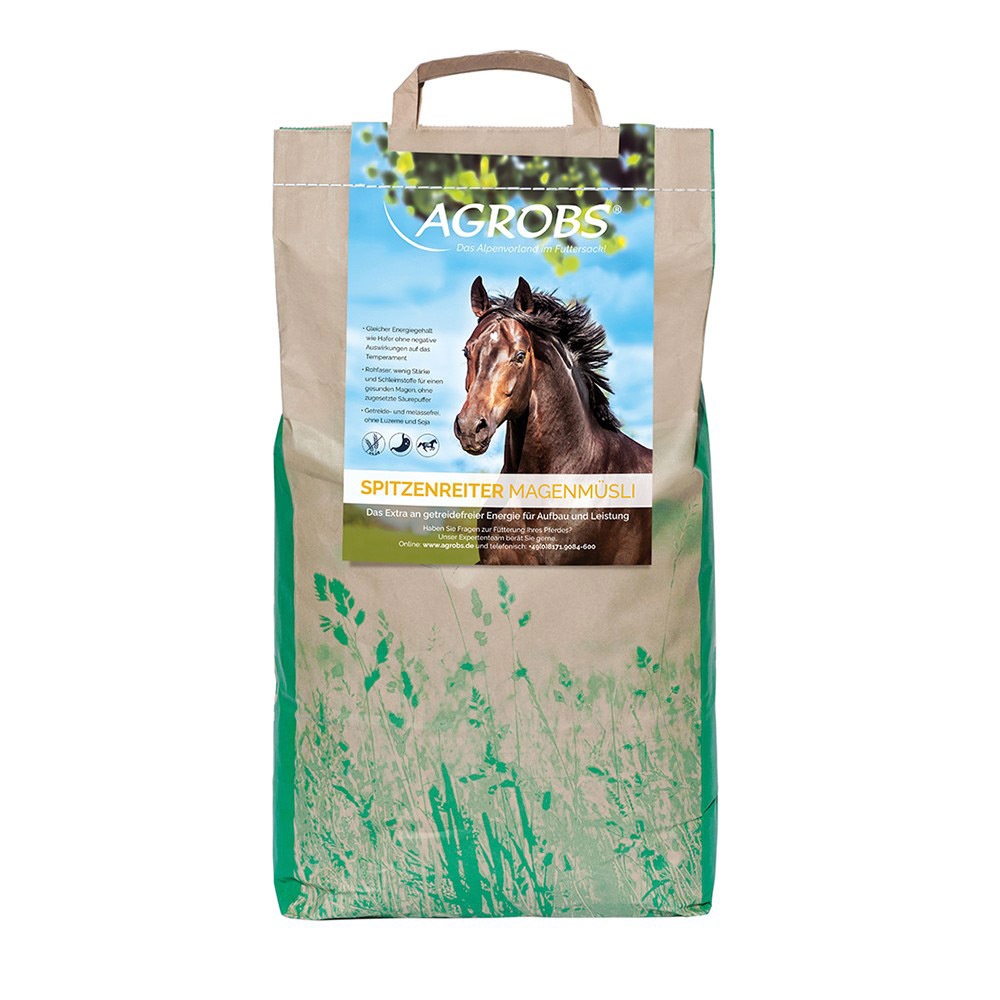 Agrobs Spitzenreiter Magenmüsli 4kg Getreidefreie Energie für Aufbau & Leistung von Agrobs