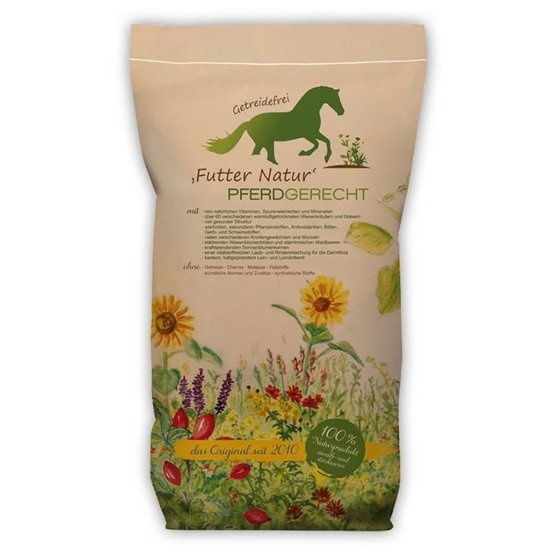 Pferdgerecht Futter Natur 15 kg melasse- & getreidefrei Pferdgerecht Futter Natur 15 kg melasse- & getreidefrei von Agrobs