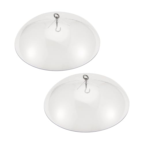 Agwuoetr 2-Teilige Kuppel-Schutzhaube, Regenschutzabdeckung zum Aufhängen Von Vogelhäuschen für Den Garten Agwuoetr 2-Teilige Kuppel-Schutzhaube, Regenschutzabdeckung zum Aufhängen Von Vogelhäuschen für Den Garten von Agwuoetr