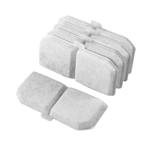 Agwuoetr Katze Wasser Filter 5 Packungen Austauschbarer Filter, Geeignet für 2 Liter Upgraded Wasser Dispenser von Agwuoetr