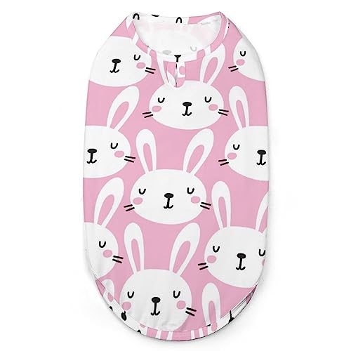 Kaninchen-Hunde-Shirts, Sommer-Haustier-T-Shirts, weiches, ärmelloses Tank-Top, Haustier-Kleidung für kleine Welpen und Katzen Kaninchen-Hunde-Shirts, Sommer-Haustier-T-Shirts, weiches, ärmelloses Tank-Top, Haustier-Kleidung für kleine Welpen und Katzen von Ahdyr