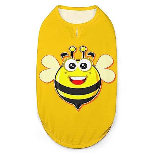 Niedliche Bienen-Hunde-Shirts, Sommer-Haustier-T-Shirts, weiches, ärmelloses Tank-Top, Haustier-Kleidung für kleine Welpen und Katzen Niedliche Bienen-Hunde-Shirts, Sommer-Haustier-T-Shirts, weiches, ärmelloses Tank-Top, Haustier-Kleidung für kleine Welpen und Katzen von Ahdyr