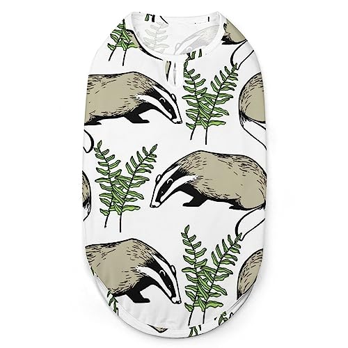 Schöne Dachs-Hunde-Shirts, Sommer-Haustier-T-Shirts, weiches, ärmelloses Tank-Top, Haustier-Kleidung für kleine Welpen und Katzen Schöne Dachs-Hunde-Shirts, Sommer-Haustier-T-Shirts, weiches, ärmelloses Tank-Top, Haustier-Kleidung für kleine Welpen und Katzen von Ahdyr