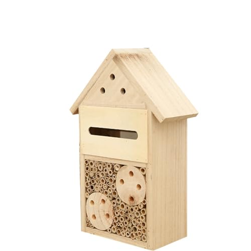 Holzhotel für Insekten, Mauerwerk, Bienen, Schmetterling, Insekten-Hotel, Insektenhotel zum Aufhängen für Bienen, Schmetterlinge, Marienkäfer, nützlicher Lebensraum für Insekten Holzhotel für Insekten, Mauerwerk, Bienen, Schmetterling, Insekten-Hotel, Insektenhotel zum Aufhängen für Bienen, Schmetterlinge, Marienkäfer, nützlicher Lebensraum für Insekten von Ahhzyys