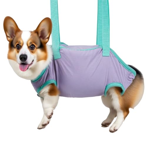 Ahuuen Hundepflege-Hängematte, Hund Halter Für Krallenschneiden, Multifunktional Welpen Pflegehalterung Für Heimsalon Innen Außen von Ahuuen