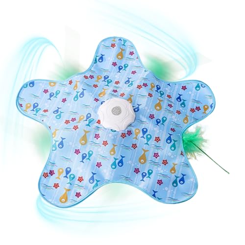 Ahuuen Katzen-Puzzle-Spielzeug – Mäuse Fangspiel Katzenball Spielzeug | Wiederaufladbares Kätzchenanreicherungsspiel für geistige Stimulation Indoor-Übung Unterhaltung Jagdinstinkte Stimulierend Ahuuen Katzen-Puzzle-Spielzeug – Mäuse Fangspiel Katzenball Spielzeug | Wiederaufladbares Kätzchenanreicherungsspiel für geistige Stimulation Indoor-Übung Unterhaltung Jagdinstinkte Stimulierend von Ahuuen