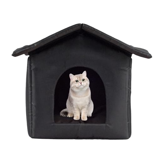 Ahuuen Outdoor Katzenhaus | Isolierte Hundehütten Und Katzenschutzhaus - rutschfeste Umzäunung Haustierzubehör Für Winter Balkon Terrasse Camping Wohnung & Freigänger Ahuuen Outdoor Katzenhaus | Isolierte Hundehütten Und Katzenschutzhaus - rutschfeste Umzäunung Haustierzubehör Für Winter Balkon Terrasse Camping Wohnung & Freigänger von Ahuuen