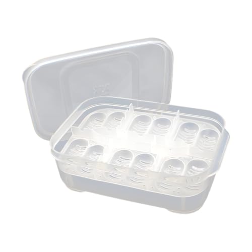 Ahuuen Schildkröten Brutkasten,12-Fach Reptilieneier Inkubator Brutbox - Transparente Amphibien Aufzuchtwanne Für Geckos Echsen Schlangen Und Löwenmähnenagamen von Ahuuen