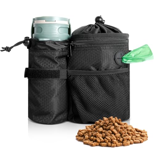 AiQInu Leckerlitasche für Hunde, Futterbeutel Hundetraining mit Kotbeutelspender, Leckerlibeutel für Hunde mit Abnehmbarer Wasserflaschenbeutel, Futterbeutel Hund für Training, Welpenerziehung AiQInu Leckerlitasche für Hunde, Futterbeutel Hundetraining mit Kotbeutelspender, Leckerlibeutel für Hunde mit Abnehmbarer Wasserflaschenbeutel, Futterbeutel Hund für Training, Welpenerziehung von AiQInu