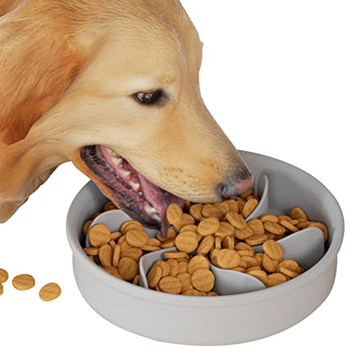 Aibyks 3 Pcs Slow Feeder Hundenäpfe,Pet Puppy Katzen- und Hundenäpfe - Leckerchenspender für Hunde und Katzen, um das Fressen zu verlangsamen, Hundenapf mit langsamer Fütterung, um übermäßiges Essen von Aibyks