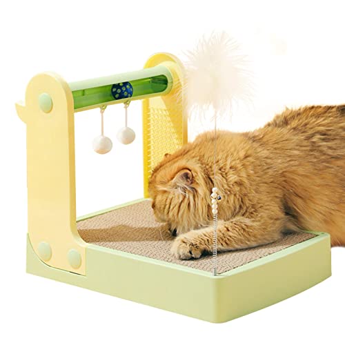 Aibyks Kratzbrett für Katzen - Bequemer Katzenkratzer aus Karton - Bequeme Kratzmatte für Haustiere, schützt Ihre Möbel, lustiges Kratzspielzeug für Katzen von Aibyks