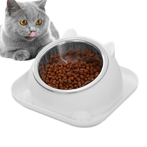 Aibyks Gekippter Katzennapf,Erhöhte Katzennäpfe | Kätzchennapf mit schrägem Mund,Erhöhte Katzennäpfe, um 15 Grad geneigte Futter- oder Wassernäpfe für Kätzchen, Futternapf für Haustiere aus Edelstahl, Aibyks Gekippter Katzennapf,Erhöhte Katzennäpfe | Kätzchennapf mit schrägem Mund,Erhöhte Katzennäpfe, um 15 Grad geneigte Futter- oder Wassernäpfe für Kätzchen, Futternapf für Haustiere aus Edelstahl, von Aibyks