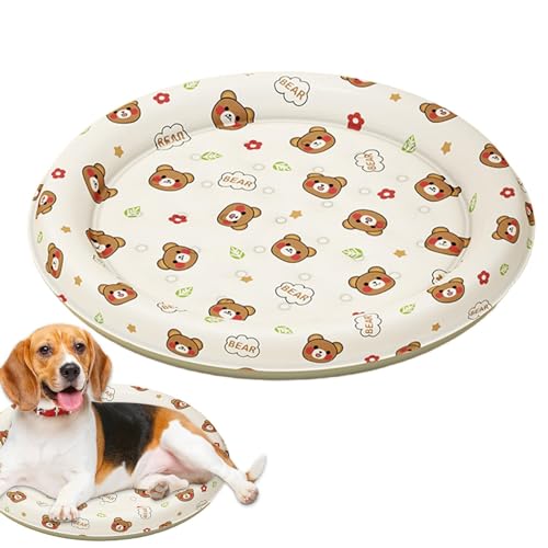 Aibyks Haustier-Kühlmatte – 43cm/52cm Hunde-Kühlmatte | Sommer-Selbstkühlkissen Für Hunde Und Katzen Im Innenbereich | Ungiftiges Gel-Sommerkühlhaustier Für Katzen, Kleine Und Mittelgroße Hunde Aibyks Haustier-Kühlmatte – 43cm/52cm Hunde-Kühlmatte | Sommer-Selbstkühlkissen Für Hunde Und Katzen Im Innenbereich | Ungiftiges Gel-Sommerkühlhaustier Für Katzen, Kleine Und Mittelgroße Hunde von Aibyks