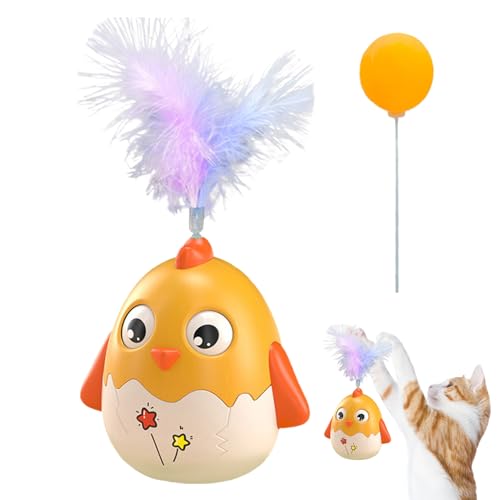 Aibyks Interaktives Katzen Spielzeug | Angelspielzeug Mit Feder Und Ball Am Stab - Spielzeug Mit Glöckchen Für Unterhaltung & Indoor-Jagdspiel Zur Stimulation Gegen Langeweile Aibyks Interaktives Katzen Spielzeug | Angelspielzeug Mit Feder Und Ball Am Stab - Spielzeug Mit Glöckchen Für Unterhaltung & Indoor-Jagdspiel Zur Stimulation Gegen Langeweile von Aibyks