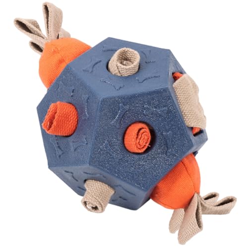 Aibyks Leckerli-Spender Hundespielzeug | Robustes Kauspielzeug Für Hunde Mit Starker Kauaktivität | Trainingsspielball Zur Beschäftigung Mit Zahnreinigung Für Kleine Mittelgroße Große Hunderassen Aibyks Leckerli-Spender Hundespielzeug | Robustes Kauspielzeug Für Hunde Mit Starker Kauaktivität | Trainingsspielball Zur Beschäftigung Mit Zahnreinigung Für Kleine Mittelgroße Große Hunderassen von Aibyks