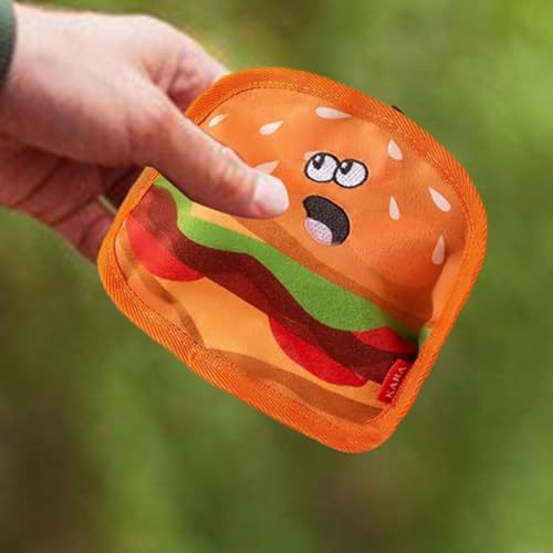 Aibyks Quietschendes Hamburger-Spielzeug für Hunde, Hamburger-Kauspielzeug für Haustiere,Weiche Molarenspielzeuge - Food Design Quietschgeräusch-Spielzeug für Hunde und Katzen, Backenzahnspielzeug für Aibyks Quietschendes Hamburger-Spielzeug für Hunde, Hamburger-Kauspielzeug für Haustiere,Weiche Molarenspielzeuge - Food Design Quietschgeräusch-Spielzeug für Hunde und Katzen, Backenzahnspielzeug für von Aibyks