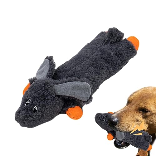 Aibyks Stofftier für Hund,Hund Geburtstagstier Spielzeug - Interaktives, langlebiges Welpenspielzeug, schönes Tierdesign für lustige Spielzeit und Zahnreinigung von Aibyks