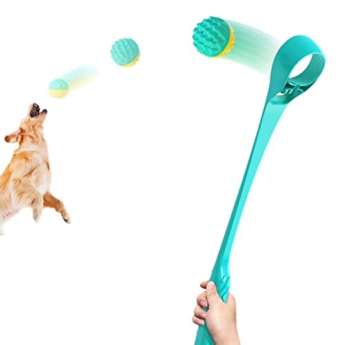 Aibyks Wurftraining Hund Bälle Werfer | Air Strike Thrower für Hunde Manueller Hundeballwerfer für Geschenke - Interaktives Spielzeug Hundespielzeug Kauspielzeug für Hunde zum Verschenken von Aibyks